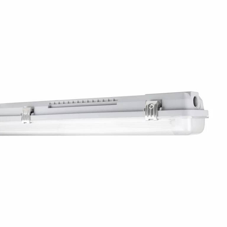 Réglette étanche pour deux tubes LED de 60cm LEDVANCE Gris