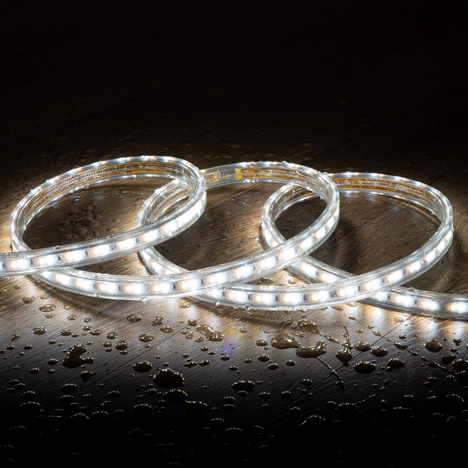 Ruban LED CCT 220V AC 120LED/m IP65 Largeur 14mm Coupe tous les 100cm 9 m