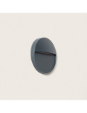 Applique Murale Extérieure LED 3W CCT Seleccionable en Saillie Ronde Jade