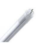 Tube LED 150 cm T8 G13 Aluminium avec Détecteur Mouvements Radar Écl.Sécurité Connexion des 2 côtés 24W 100lm/W