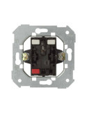 Bouton-Poussoir Simple Unipolaire avec Voyant Intégré SIMON 75 75102