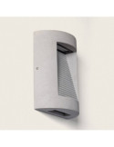 Applique Murale Extérieure LED Dimmable 16W Ciment Zalix