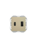 Chargeur Double Smartcharge USB + TYPE C SIMON 270 20000296