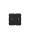 Chargeur Double Smartcharge USB + TYPE C SIMON 270 20000296