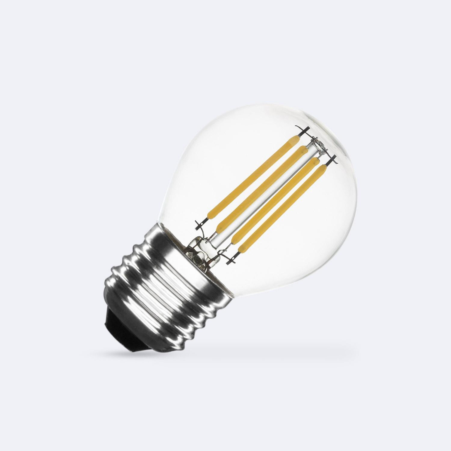 Ampoule LED Filament E27 4W 470lm Dimmable G45 No Flicker Blanc neutre 4000K