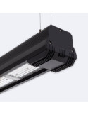 Cloche linéaire LED industrielle 200W IP65 160lm/W Smart Zhaga Plug and Play
