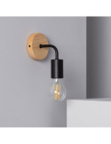Lampe Murale Bois et Métal Jedali