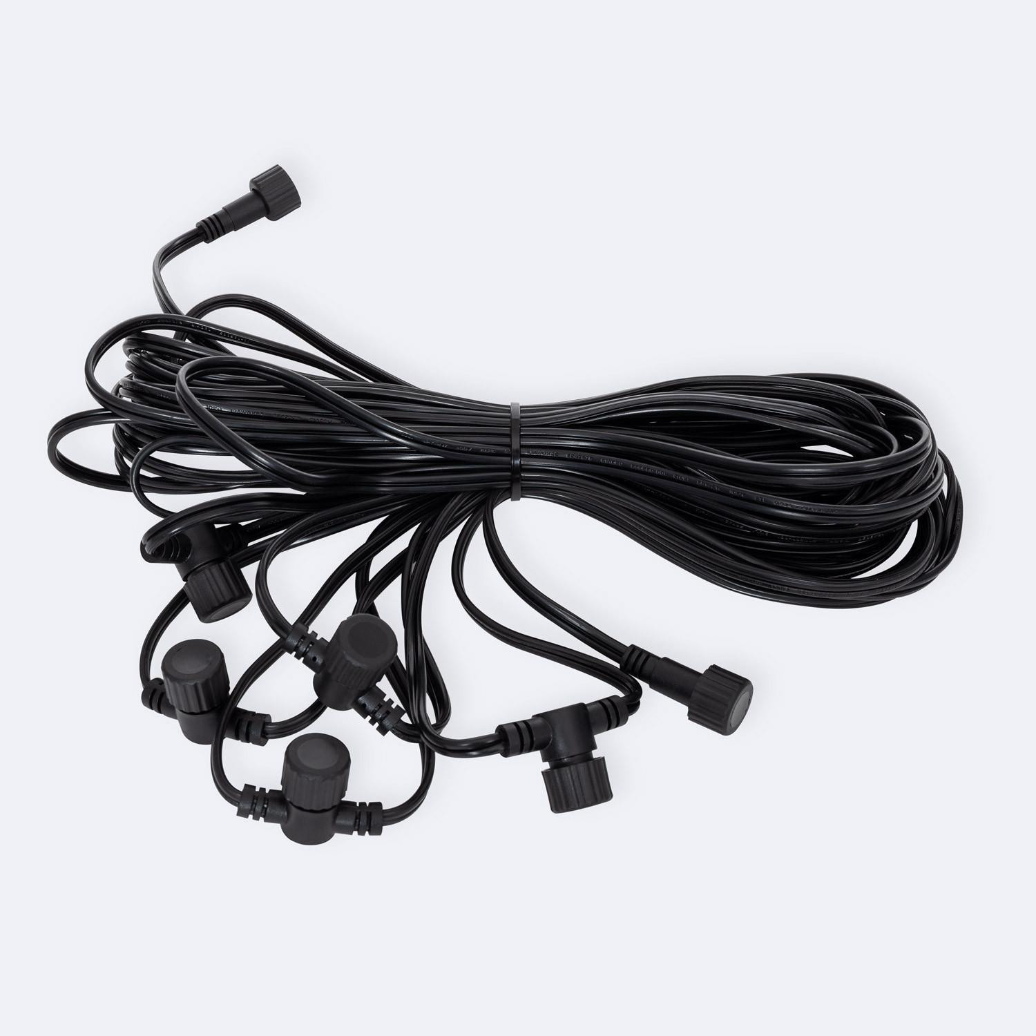 Câble d'Éxtension EasyFit 12V 15m avec 6 connecteurs 15 m