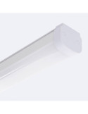 Réglette Étanche LED 60cm 18W Suspendue/Surface avec Détecteur de Mouvement Radar IP65