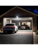 Projecteur LED Slim Crystal 120lm/W IP65 10W Noir