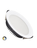 Downlight LED 50W Rond SAMSUNG Aero CCT 130 lm/W Microprismatique LIFUD Coupe Ø 200 mm