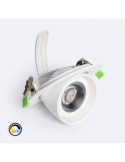 Downlight LED 38W Rond Orientable OSRAM CCT 120 lm/W LIFUD Coupe Ø 170 mm
