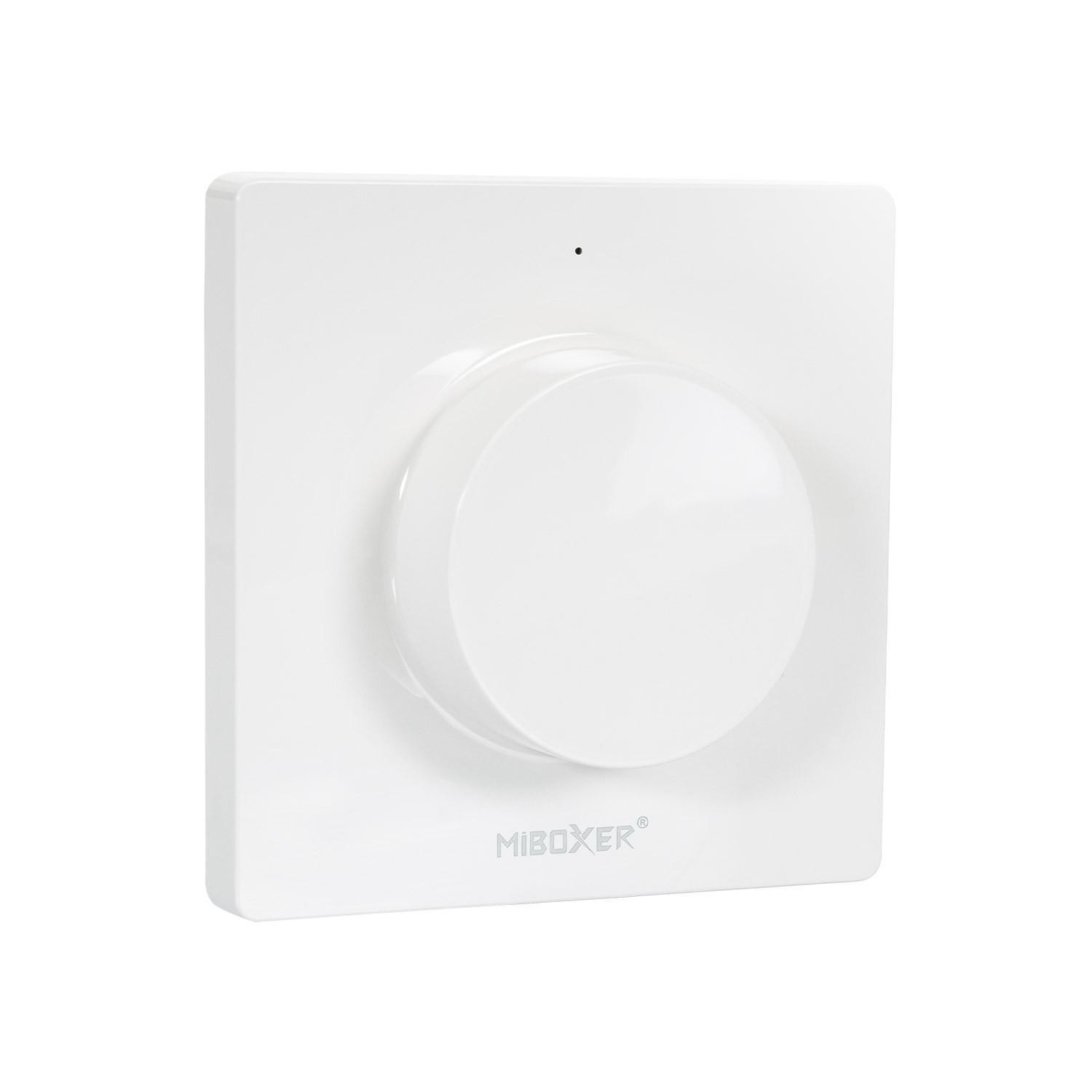 Télécommande Murale RF pour Variateur LED Monochrome MiBoxer K1 Blanc