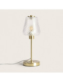 Lampe à Poser Métal et Verre Stiklu