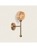 Lampe Murale Métal et Verre Abbie