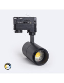 Spot LED sur Rail Triphasé 10W Dimmable CCT Pulyx Multi-angle 15-60º