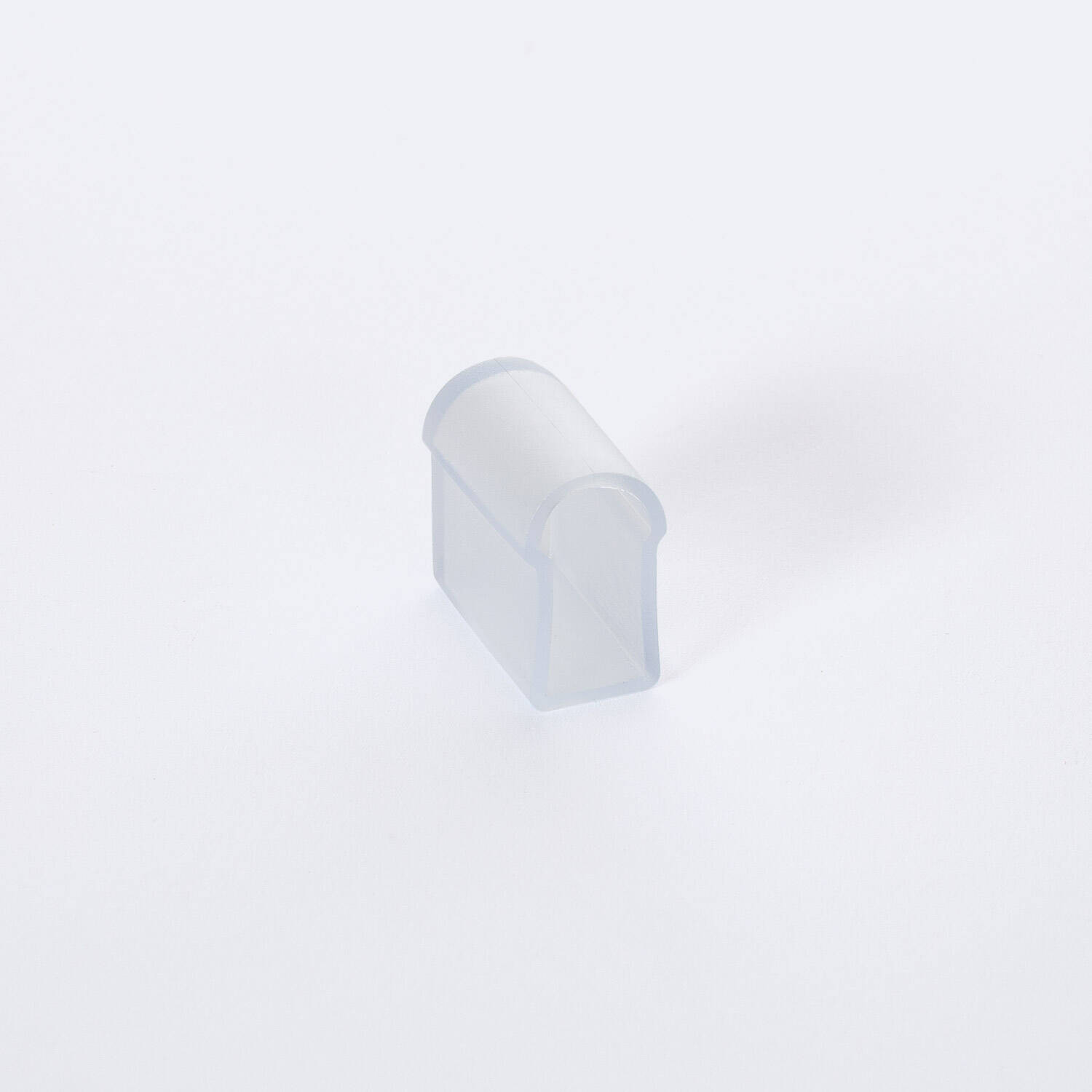 Embout pour ruban néon LED RGB dimmable 220V SFLEX12. Transparent