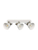 Lampe Murale Salle de Bain Métal 3 Spots Birzay