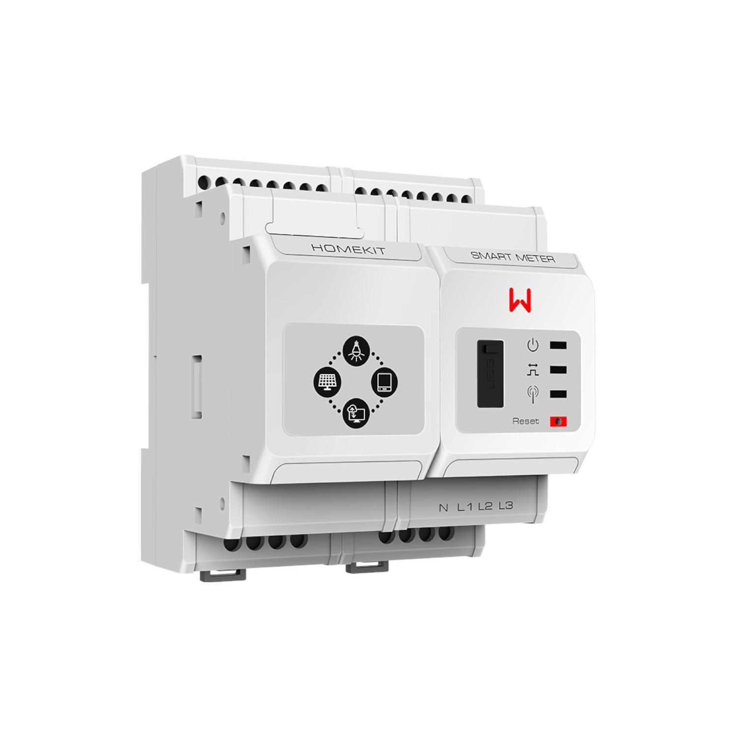 Kit Compteur Analyseur de Consommation 24h GoodWe SMART METER pour l'Injection Zéro Triphasé
