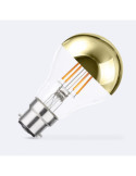 Ampoule Filament LED B22 6W 600 lm A60 Gold Reflect