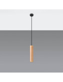 Suspension Bois Lino SOLLUX