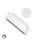 Dalle LED 26W Carrée CCT Microprismatique LIFUD Coupe 150x150 mm