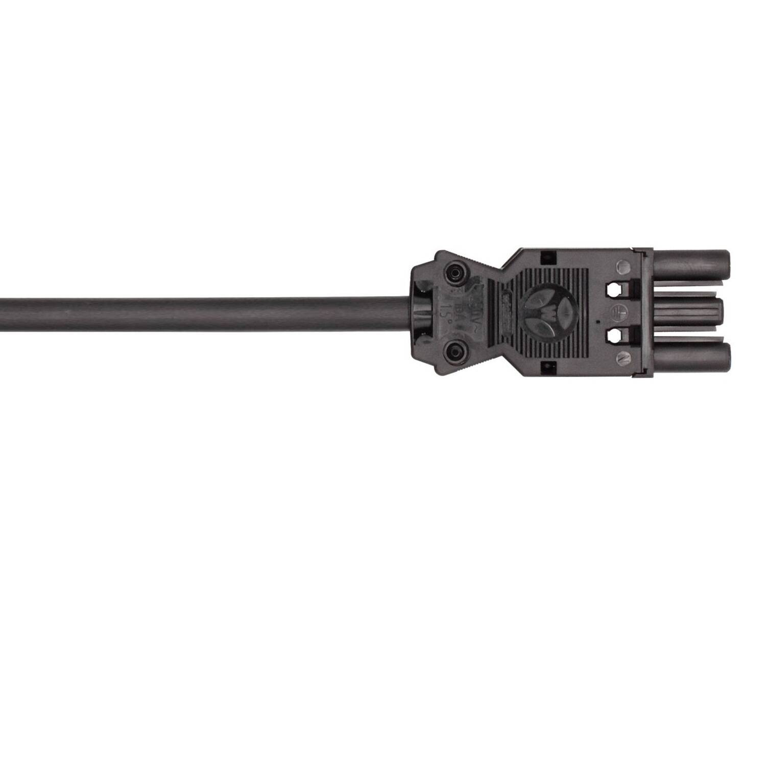 Câble GST18 3 Pôles Femelle avec Câble de 1m Noir