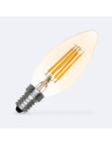 Ampoule LED Filament E14 4W 470 lm Dimmable C35 Bougie Gold