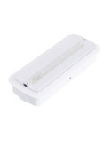 Balise de Secours LED Encastré/en Saillie 200lm Permanent/Non Permanent avec Autotest et Bouton Test
