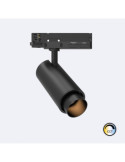 Spot LED Fasano Cylindre 20W CCT pour Rail Triphasé Dimmable Noir