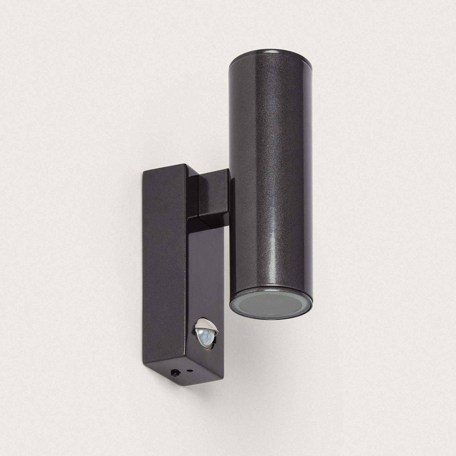 Applique Murale Extérieure Acier Inoxydable avec capteur PIR Pimlico Anthracite