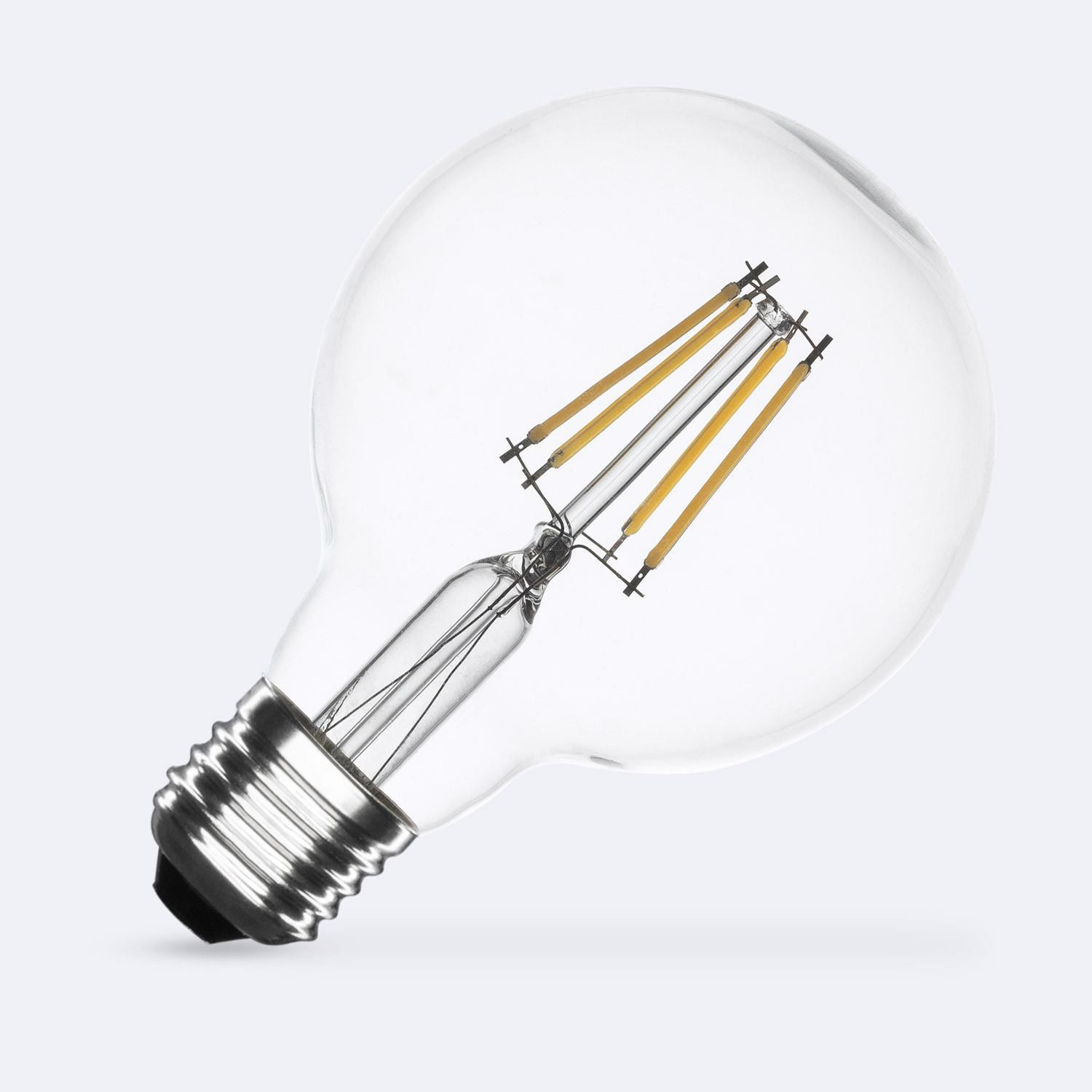 Ampoule LED Filament E27 6W 720lm G80 No Flicker Blanc neutre 4000K