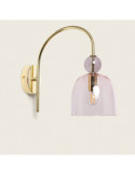 Lampe Murale Métal et Verre Baudelaire