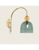 Lampe Murale Métal et Verre Baudelaire