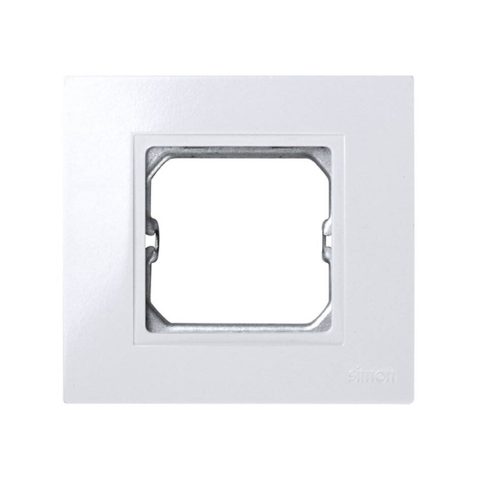 Cadre pour Pièce Intermédiaire 1 Emplacement Blanc SIMON 27 Play 2701610-30 Blanc