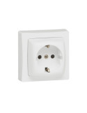 Base Prise Schuko 2P+T Obturateur Protection Enfant Monobloc LEGRAND Oteo 086077