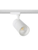 Spot LED sur Rail Monophasé 30W Mallet Dimmable Blanc