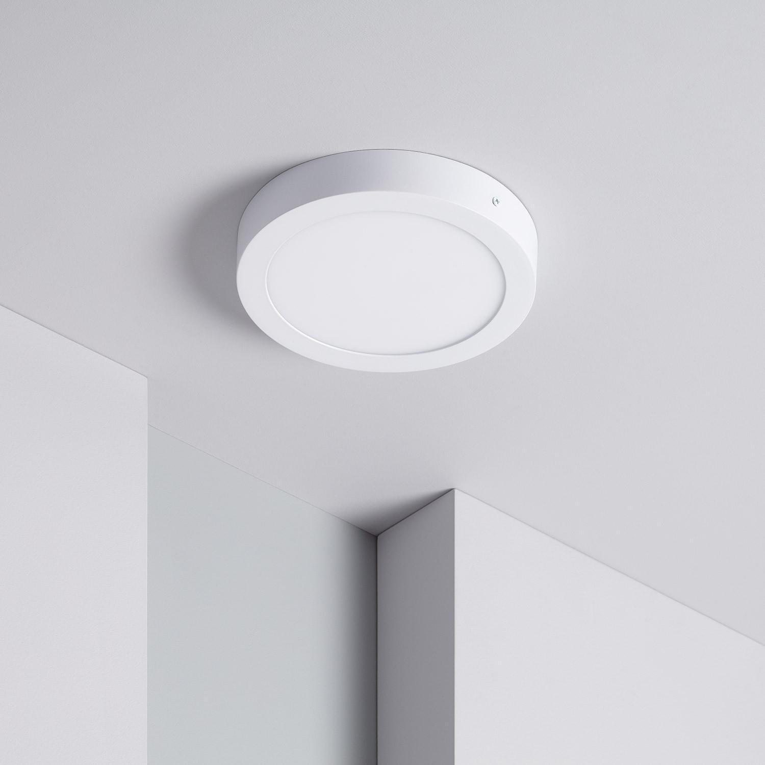 Plafonnier LED Rond 18W Ø225mm Blanc froid 6000K