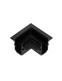 Raccord en L Horizontal pour Rail Magnétique Encastré 20mm