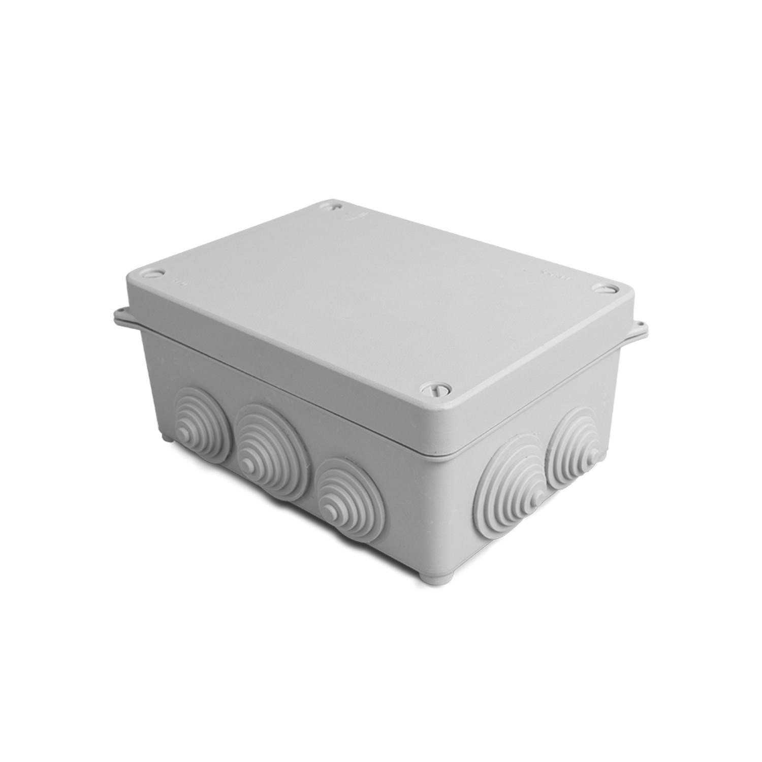 Boîte de Dérivation Étanche en Saillie IP55165x120x72mm Gris