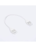 Connecteur Hippo Double avec Câble pour Ruban SILICONE FLEX SMD & COB Largeur de 10mm