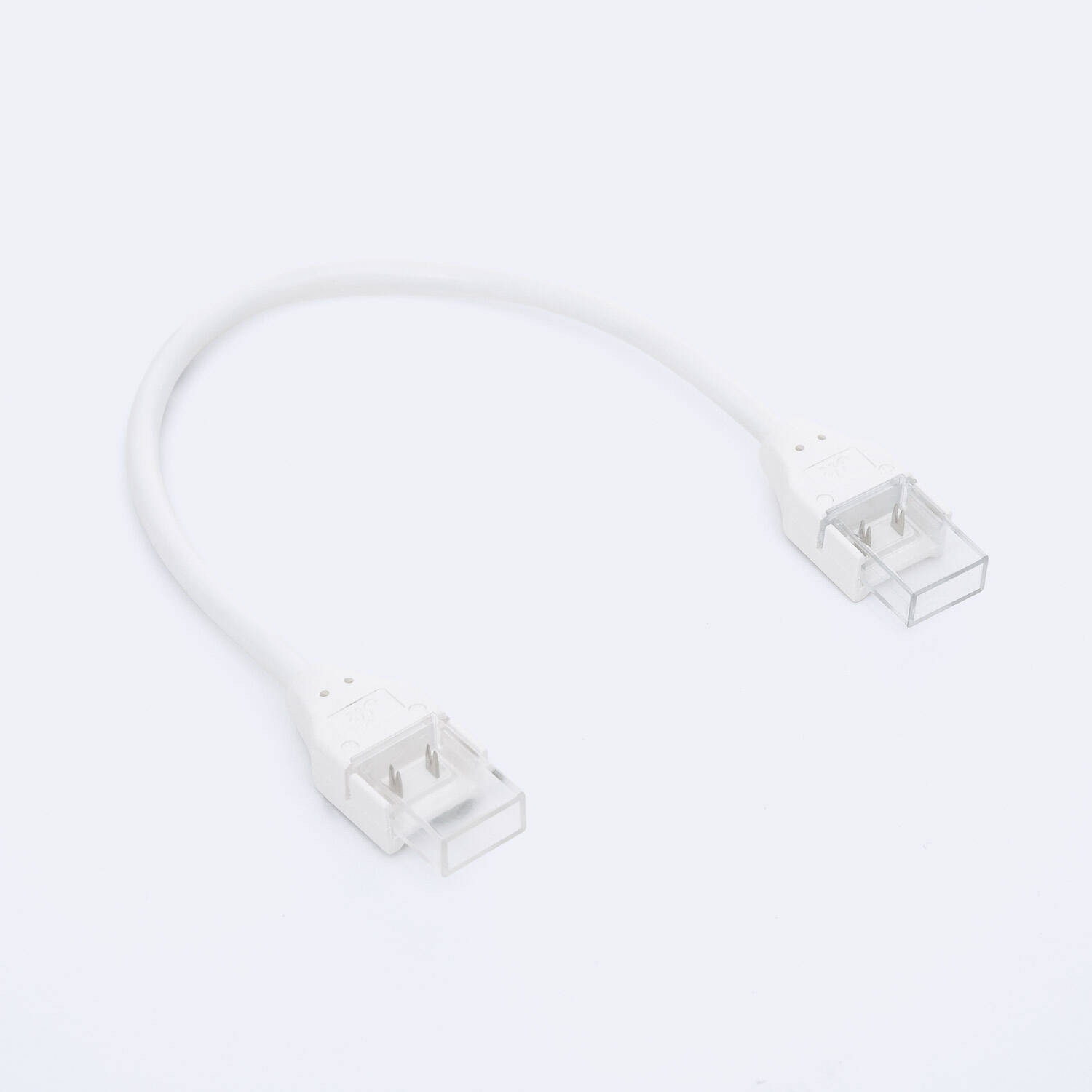 Connecteur Hippo Double avec Câble pour Ruban SILICONE FLEX SMD & COB Largeur de 10mm 10mm