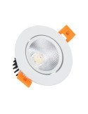 Spot Downlight LED 7W Rond COB CRI90 Coupe Ø 70 mm