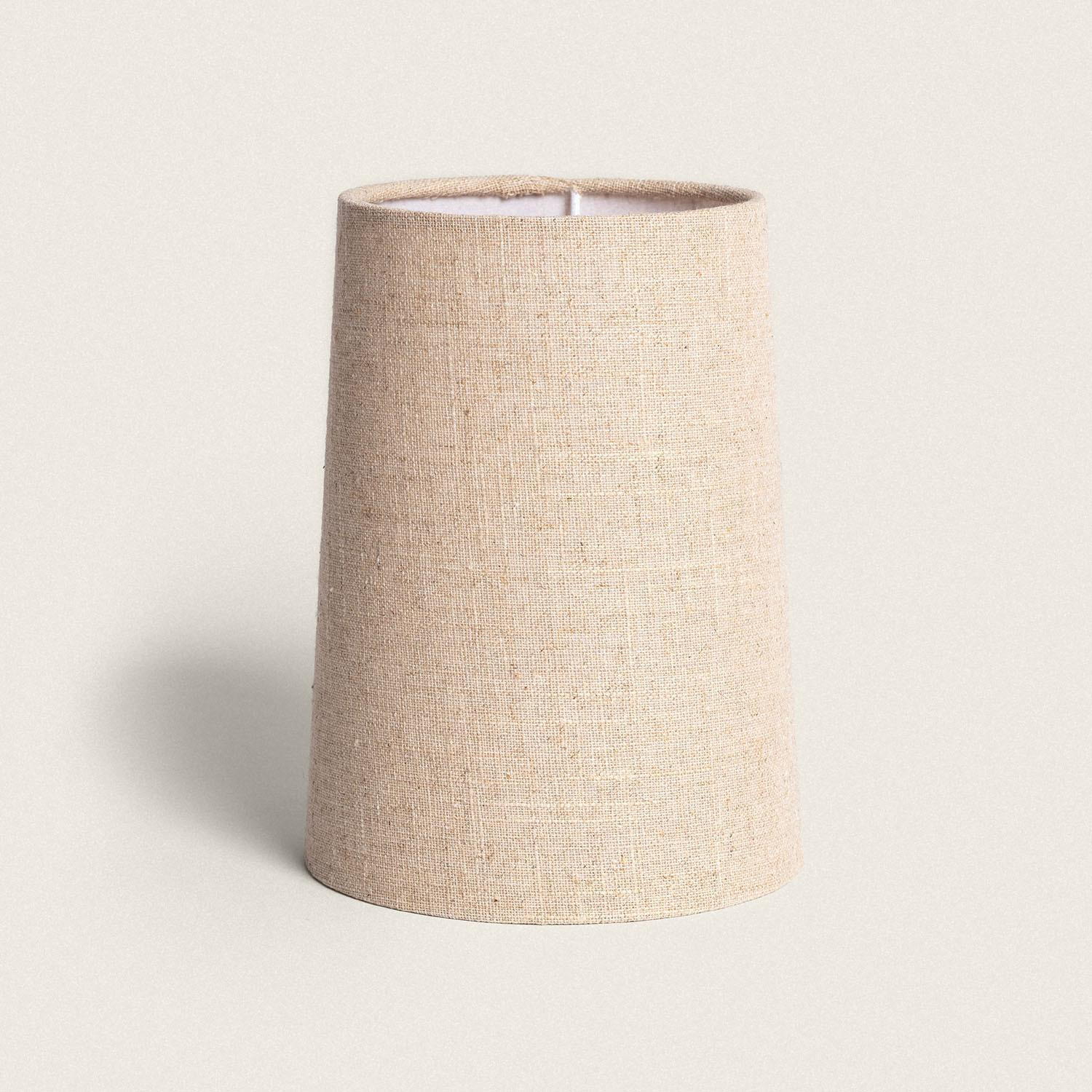 Abat-jour en tissu Natya Beige