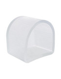 Embout pour Gaine Néon LED 7.5W/m Monochrome 220V AC 100 LED/m Semi-circulaire 180º IP67 sur Mesure Coupe Tous les 100 cm