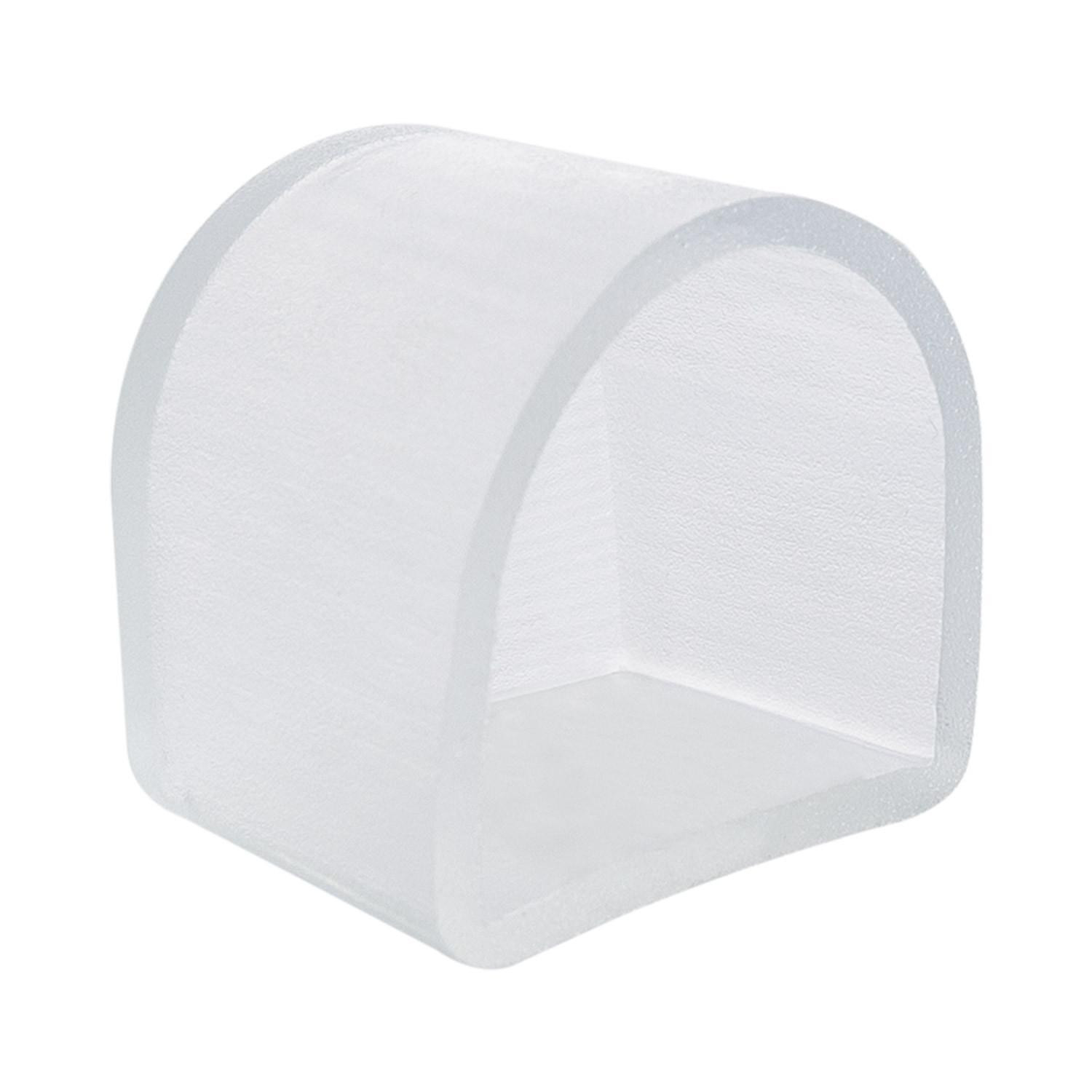 Embout pour Gaine Néon LED 7.5W/m Monochrome 220V AC 100LED/m Semi-circulaire 180º IP67 Coupe Tous les 100 cm Blanc