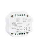 Module de Variation LED RF 12/48V pour Ruban LED Monochrome Compatible avec Bouton-Poussoir
