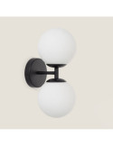 Lampe Murale Métal et Verre Balts Duplo
