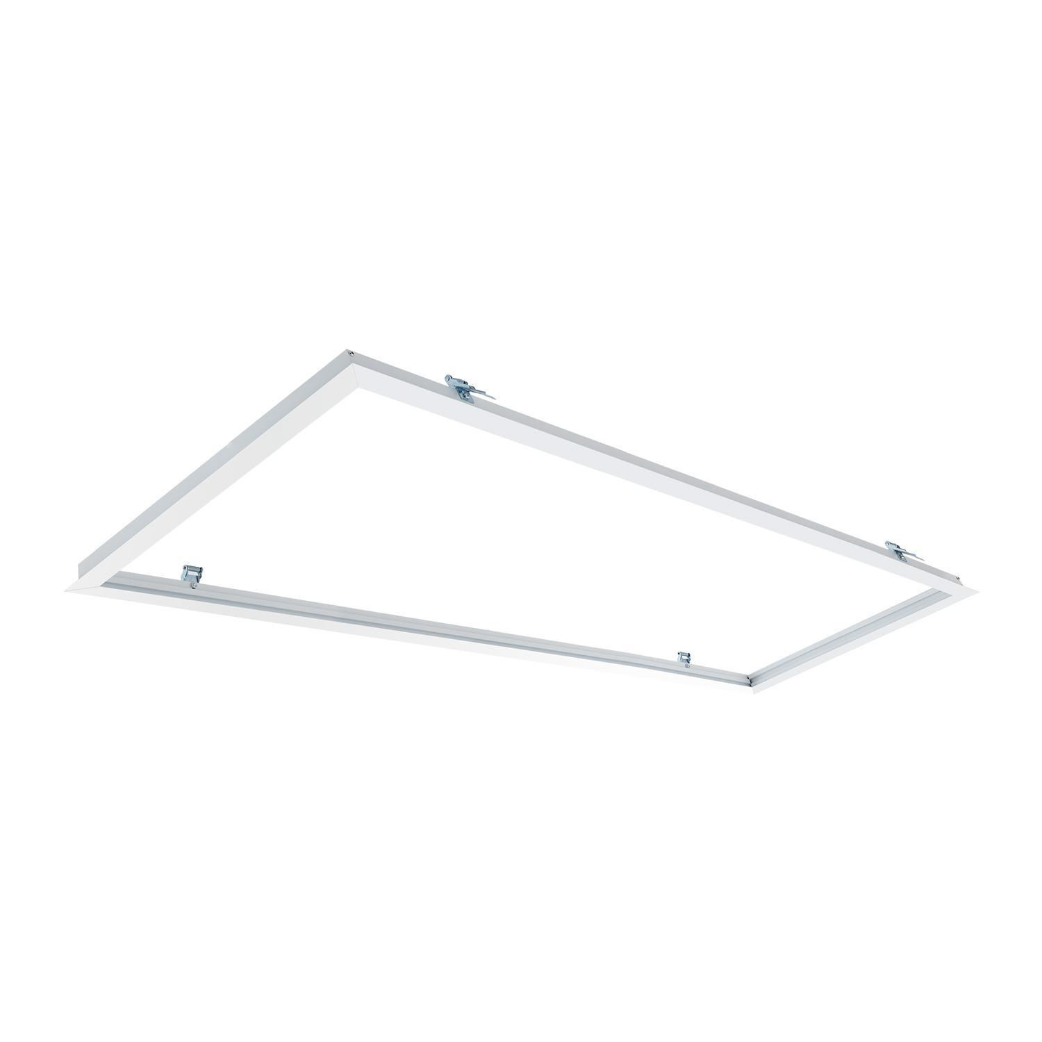 Cadre Encastré pour Panneaux LED 120x30cm Blanc