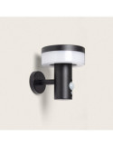 Applique Murale Extérieure Solaire LED 1.5W Aluminium avec Détecteur de Mouvement Ashier